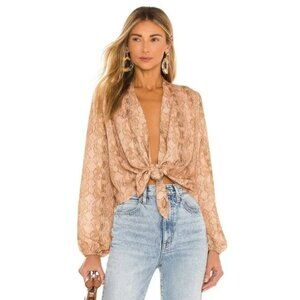 Resa Luna Blouse in Boa